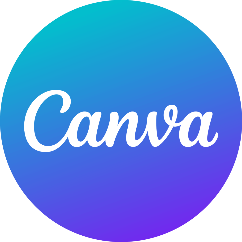 Logo de la plateforme de création graphique canva